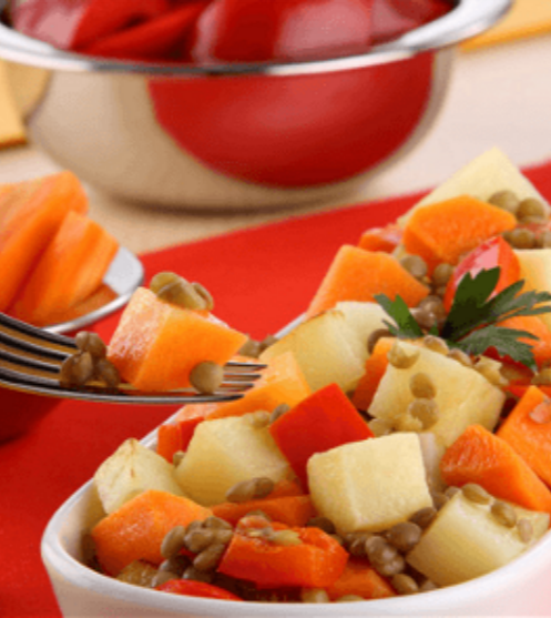 Lentejas con verduras