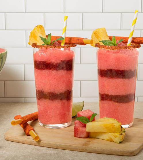 Frappé de Sandía con Jamaica