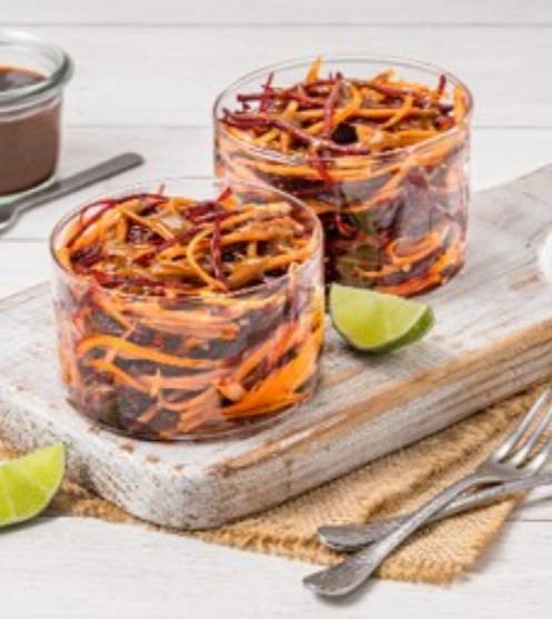 Ensalada de Betabel con Zanahoria
